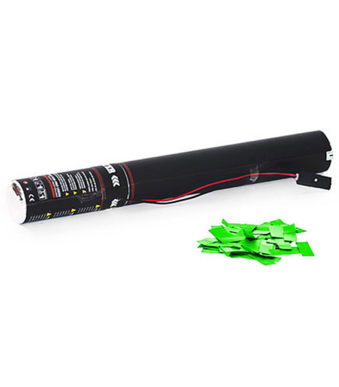 TCM FX - Elektromos Konfetti Ágyú 50cm - Világoszöld